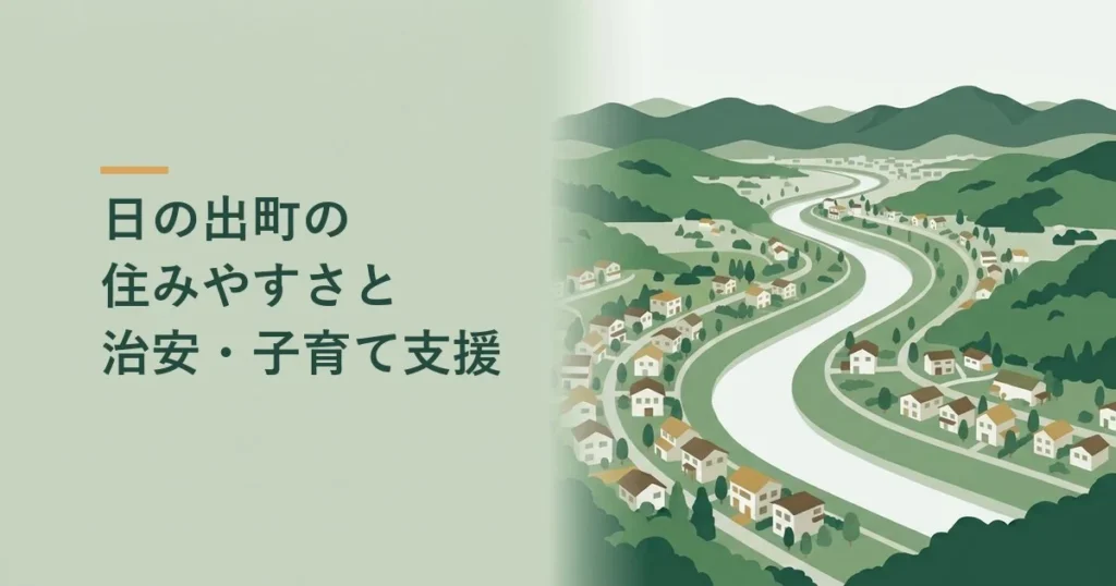 日の出町の住みやすさと治安・子育て支援