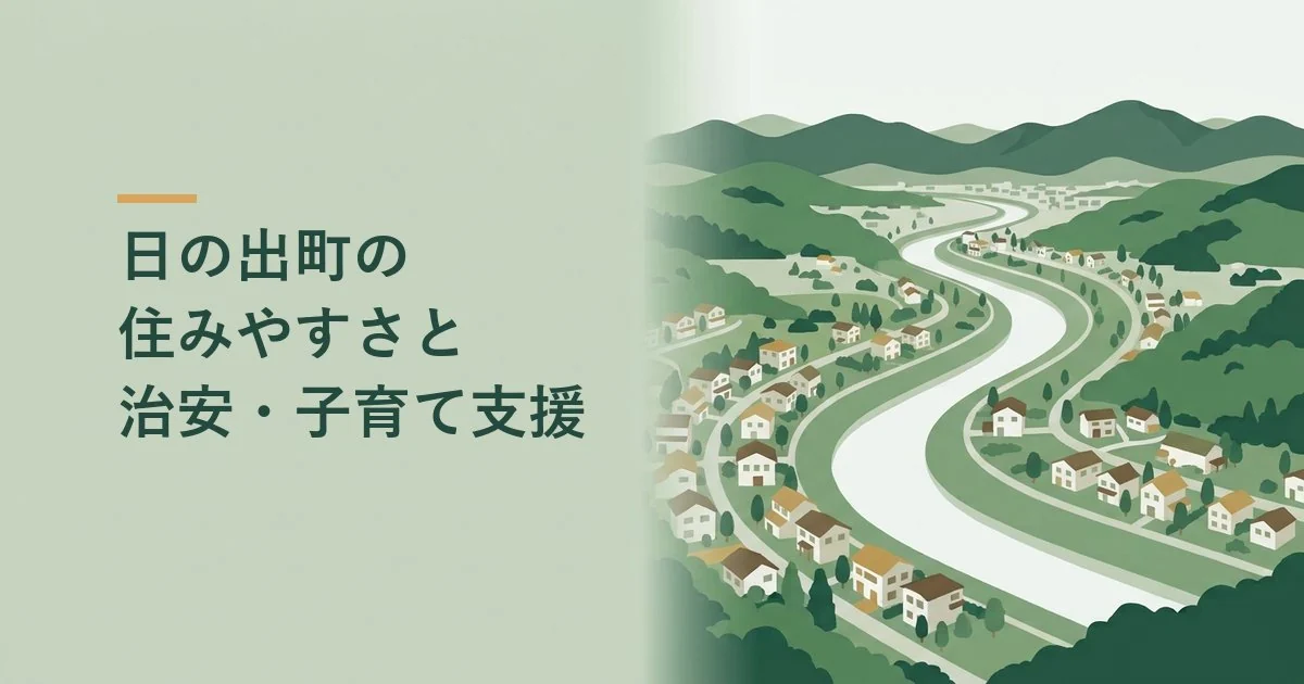 日の出町の住みやすさと治安・子育て支援